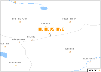 map of Kulikovskoye