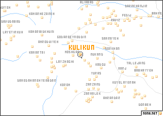 map of Kūlīkūn