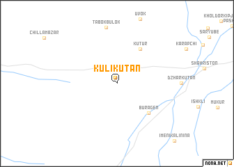 map of Kulikutan