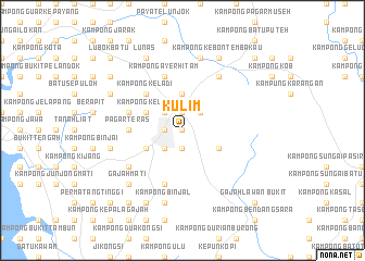 map of Kulim