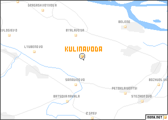 map of Kulina Voda