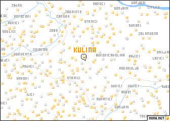 map of Kulina