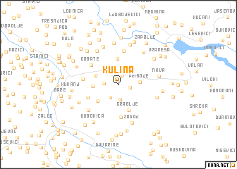 map of Kulina