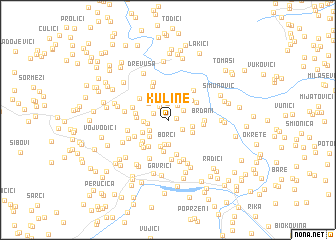 map of Kuline