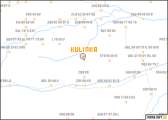 map of Kulinka