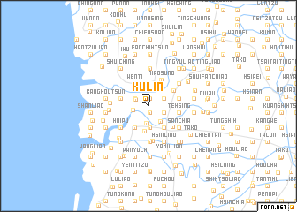 map of Ku-lin