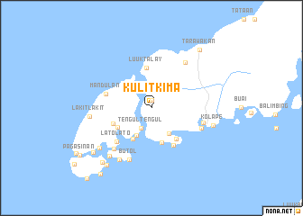 map of Kulit Kima