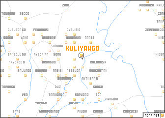 map of Kuliyawgo