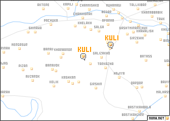 map of Kūlī