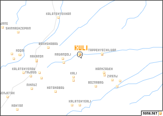 map of Kūlī