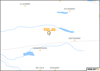 map of Kulju