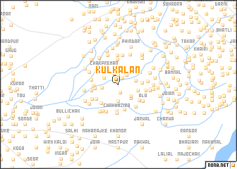 map of Kūl Kalān