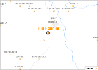 map of Kulkanova