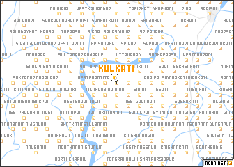 map of Kulkāti