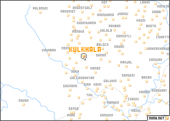 map of Kulkhāla