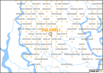 map of Kulkhāli