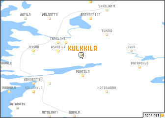 map of Kulkkila