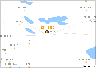 map of Kullaa