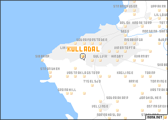 map of Kulladal