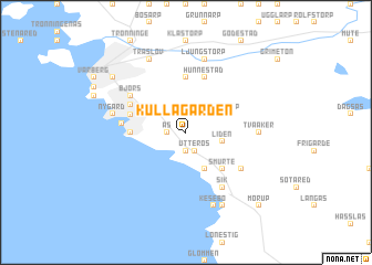 map of Kullagården