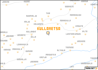 map of Kullametsa
