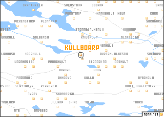 map of Kullboarp
