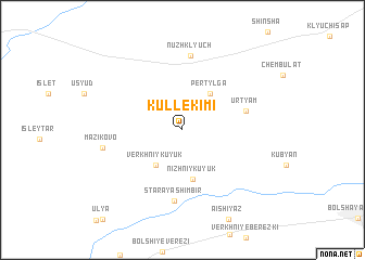 map of Kulle-Kimi