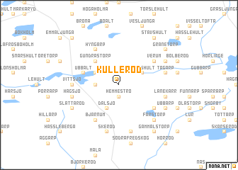 map of Kulleröd