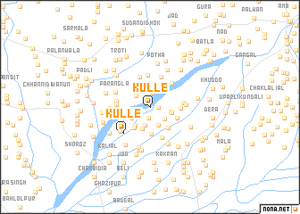 map of Kulle