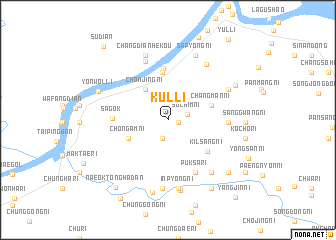 map of Kul-li