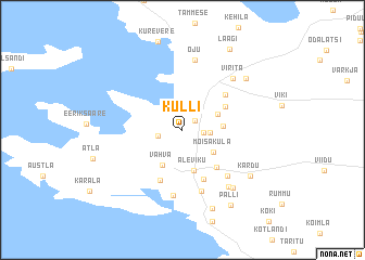 map of Kulli