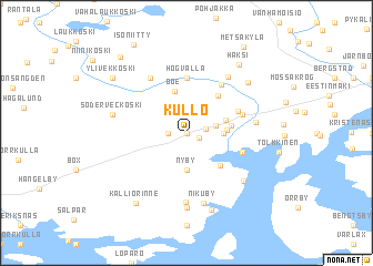 map of Kullo