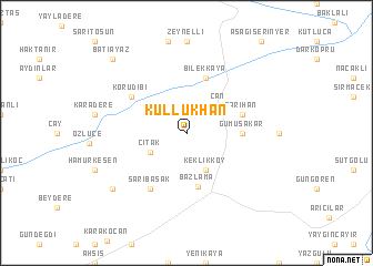 map of Küllükhan