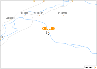 map of Kulluk