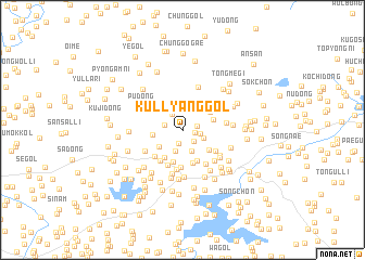 map of Kullyang-gol