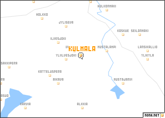 map of Kulmala