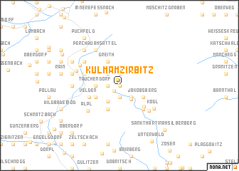 map of Kulm am Zirbitz