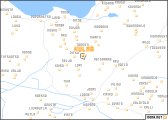 map of Külma