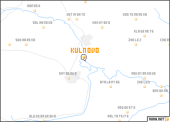 map of Kŭlnovo
