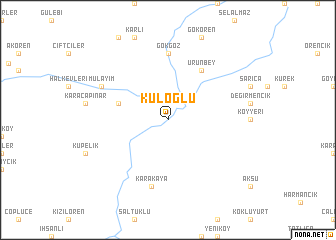 map of Kuloğlu