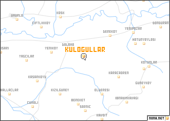 map of Kuloğullar