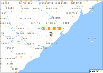 map of KuLojingqi