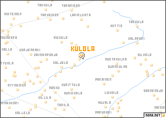 map of Kulola