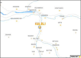 map of Kuloli