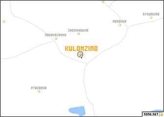 map of Kūlomzīno