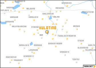 map of Kulotino