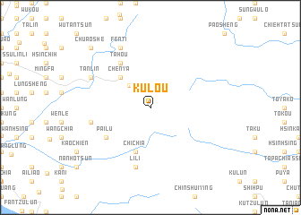 map of Ku-lou