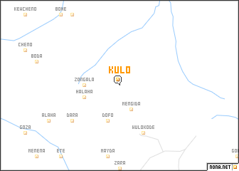 map of Kulo