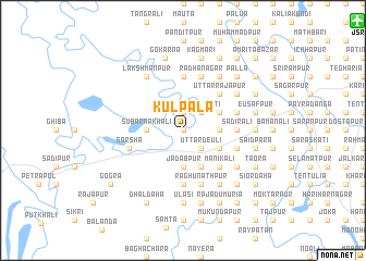 map of Kulpāla