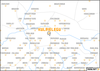 map of Kulpielegu